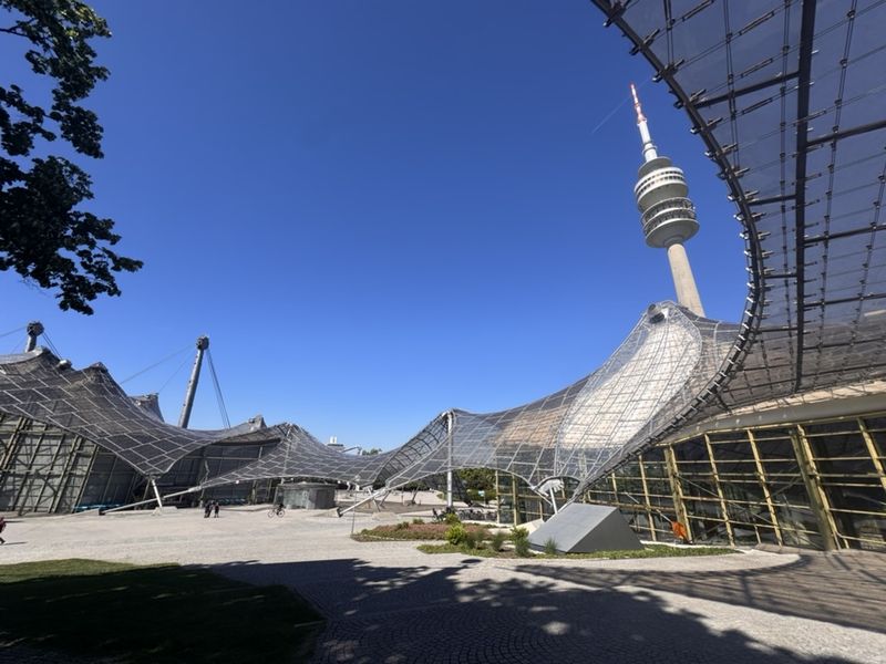 Munique, a cidade que quase mudou meus planos Olympiapark em Munique